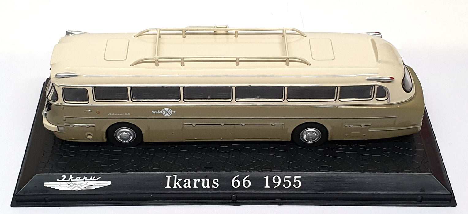 Atlas Editions 1/72 Scale 3 570 002 - 1955 Ikarus 66 Bus Coach - Cream/Green