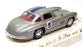 Solido 1/43 Scale 4503 - Mercedes Benz 300SL Race Car #5 - Silver/Blue
