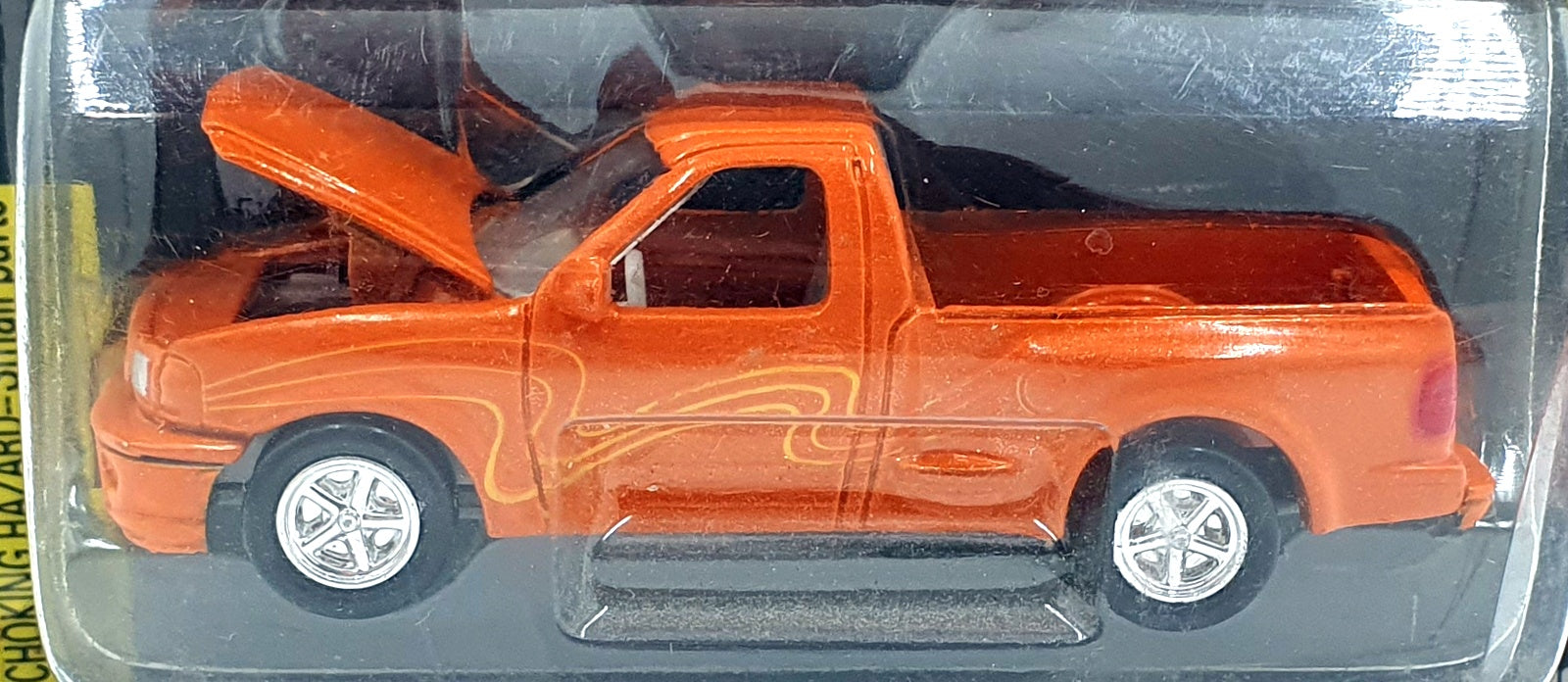 Racing Champions 1/63 Scale 08106 - 1997 Ford F-150 Truck - Orange