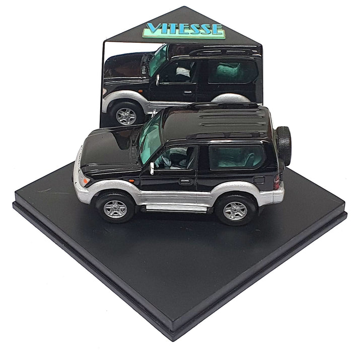 Vitesse 1/43 Scale Diecast 082G - Toyota Land Cruiser - Black/Light Grey