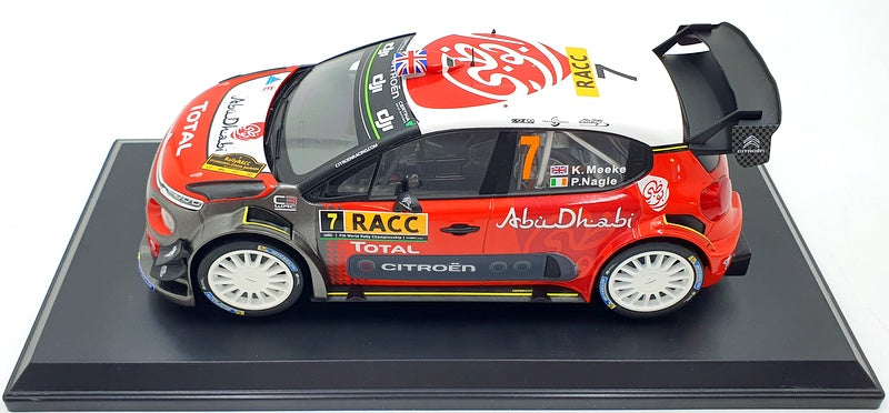 Norev 1/18 Scale Diecast 181634 Citroen C3 WRC 2017 #7 K.Meeke Catalunya