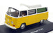 Solido 1/43 Scale S4301000 - 1972 Volkswagen T2 - Yellow