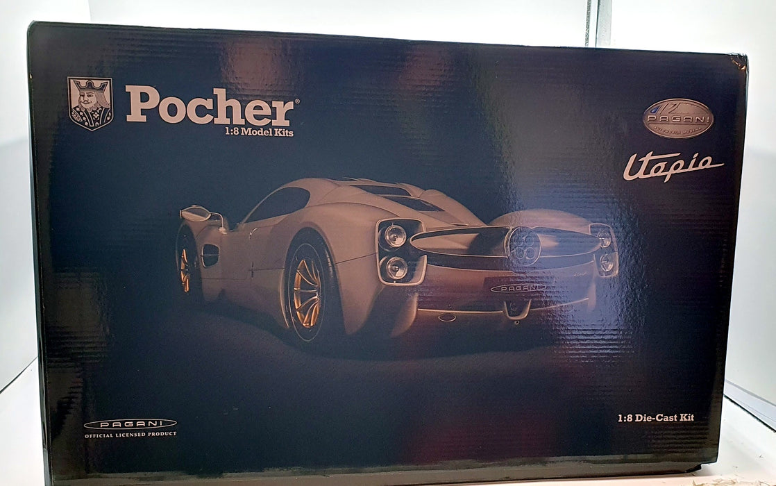 Pocher 1/8 scale Diecast Kit HK120 - Pagani Utopia Coupe - Rinascimento Lucido