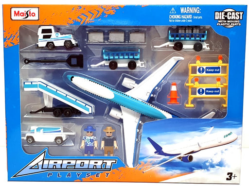 Maisto Set B 12620 - Airport Play Set - White/Lt. Blue
