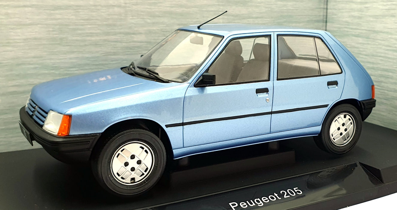 Model Car Group 1/18 Scale MCG18491 - Peugeot 205 - Met. Blue