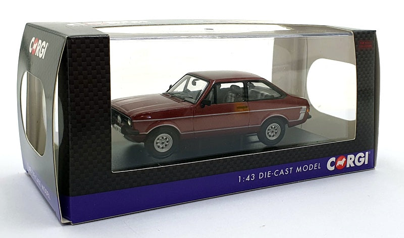 Vanguards 1/43 Scale Diecast VA12623 - Ford Escort Mk2 1300 Sport - Jupiter Red