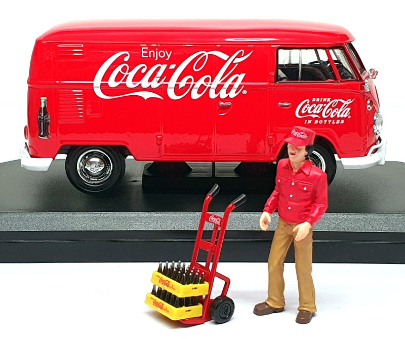 Motor City Classics 1/24 Scale 424062 - 1963 VW Type 2 (T1) Cargo Van Coca-Cola