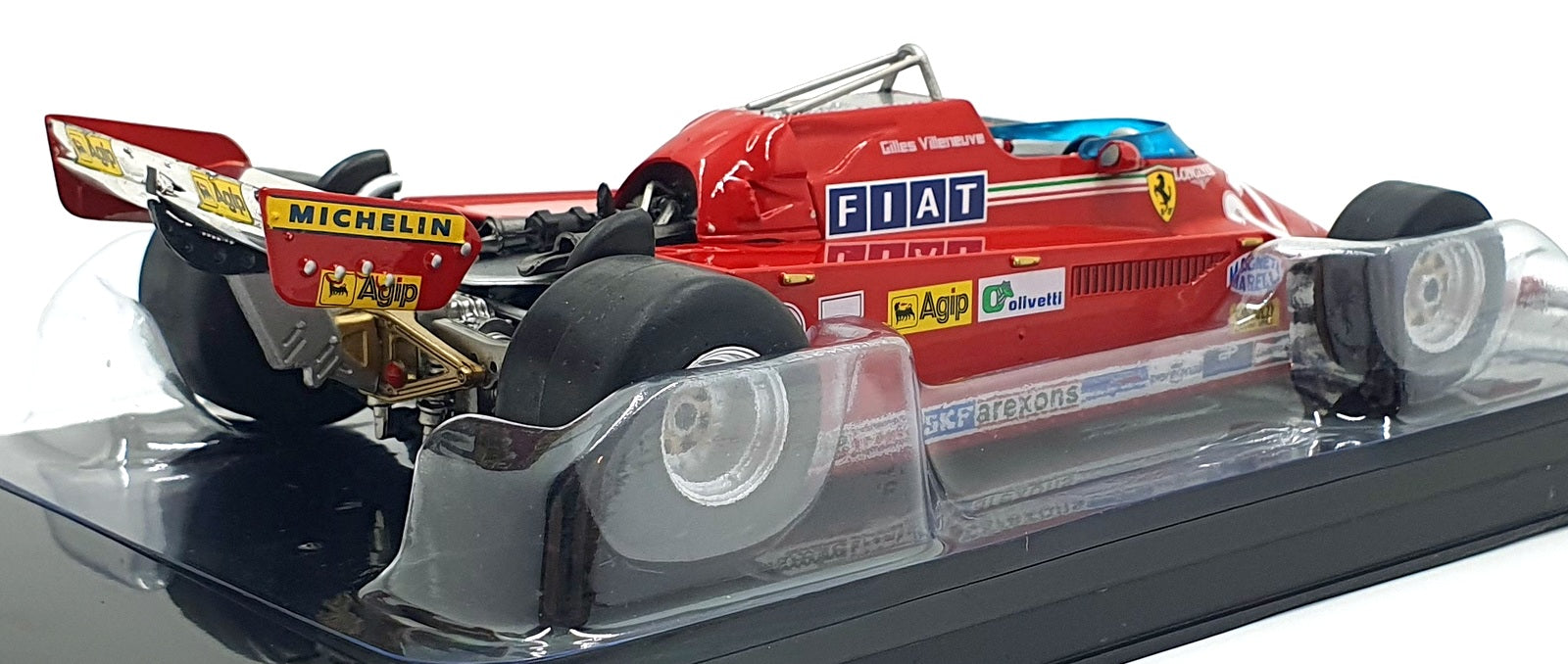 Altaya 1/24 Scale Diecast AT2001J - F1 Ferrari 126 CK #27 Gilles Villeneuve 1981