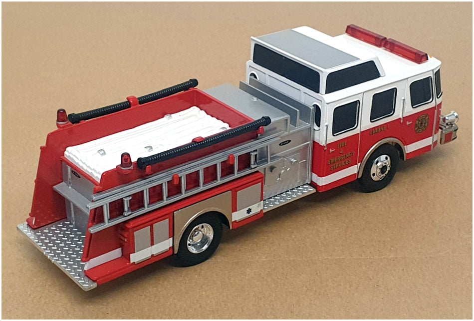Corgi 1/50 Scale 54702 - E-One Side Mount Fire Engine - Fort Monroe FD