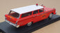 Goldvarg 1/43 Scale GC-091C - 1959 Ford Country Squire Fire Chief - Red/White