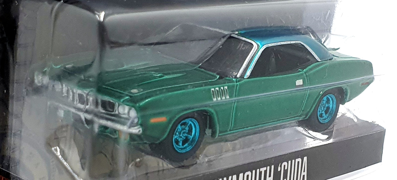Greenlight 1/64 Scale 62020-F - Plymouth 'Cuda John Wick Chapter 4 - Chase