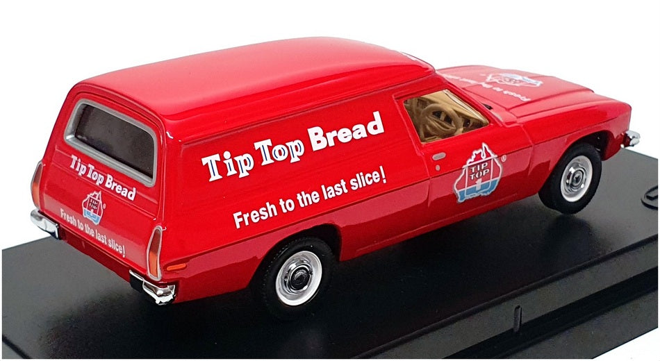 Trax Models 1/43 Scale TR12C - 1977 Holden HZ Kingswood Van (Tip Top Bread) Red