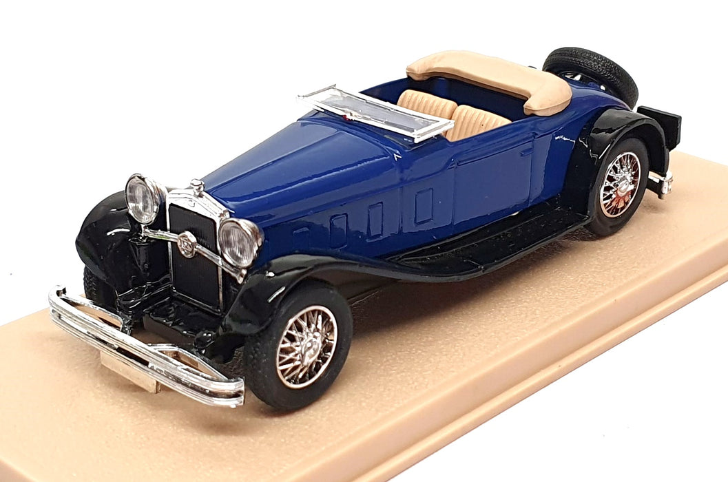 Eligor 1/43 Scale Diecast 1038 - 1934 Delage D8 Cabrio Decouvert - Blue