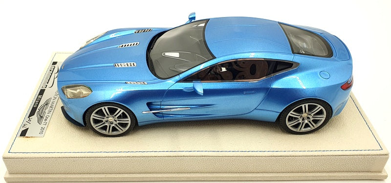 Tecnomodel 1/18 Scale TM25225 - Aston Martin One 77 2010 - Met Blue
