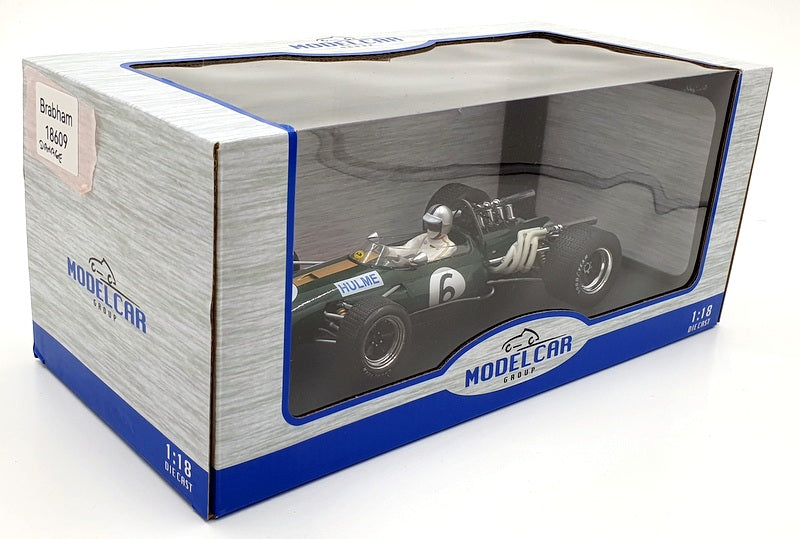 Model Car Group 1/18 Scale MCG18609F - Brabham BT20 #6 Britain F1 1966 Hulme