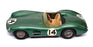 Unknown Brand ? 1/43 Scale UK014G - Aston Martin DBR1 Race Car #14 - Green