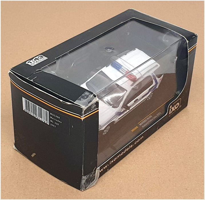 Ixo 1/43 Scale MOC090 - Mercedes ML 320 2003 Alabama Police Units