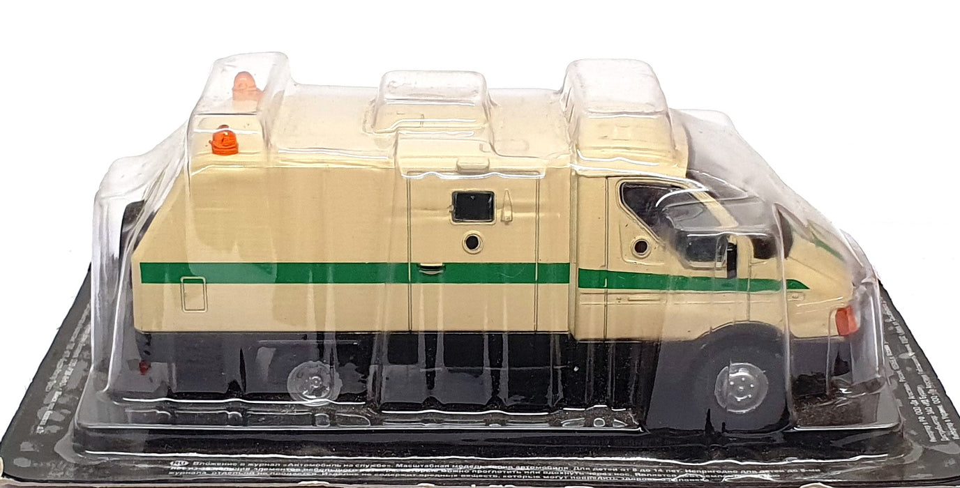 Altaya 1/43 Scale SOV08H - Russian GAZ 3302 Warrior Truck - Cream/Green