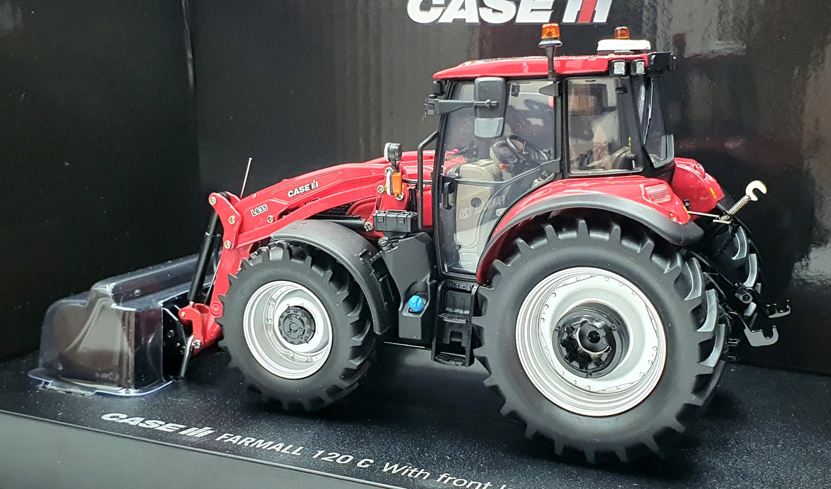 Universal Hobbies 1/32 Scale Diecast UH6822 Case IH Farmall 120 C w Front Loader