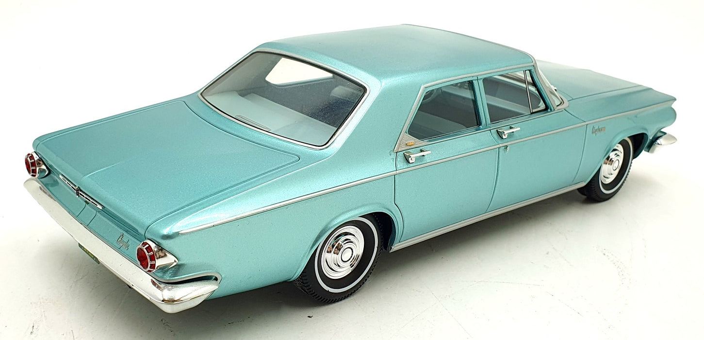 BOS Models 1/18 Scale BOS315 - 1963 Chrysler Newport 4 Door Sedan - Met Blue