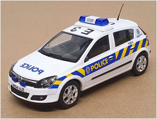 Vanguards 1/43 Scale VA09410 - Vauxhall Astra 1.7CDTi W. Midlands Police - White