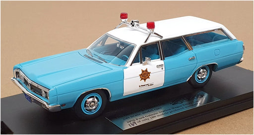 Goldvarg 1/43 Scale GC-055C - 1970 Ford Galaxie Station Wagon Police