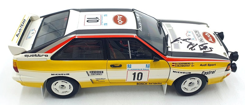 Autoart 1/18 Scale 88402 - Audi Rallye Quattro #10 S.Blomqvist Acropolis