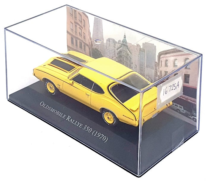 Altaya 1/43 Scale Diecast 16725A - 1970 Oldsmobile Rallye 350 - Yellow