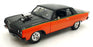 Acme 1/18 Scale A1805309 - 1965 Chevrolet Chevelle SS - Black/Orange