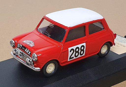 Vitesse 1/43 Scale 582.2 - Morris Mini Cooper #288 Monte Carlo Rally 1963