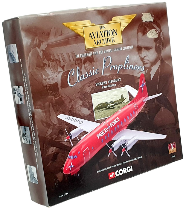Corgi 1/144 Scale 47602 - Vickers Viscount Aircraft (Parcel Force)