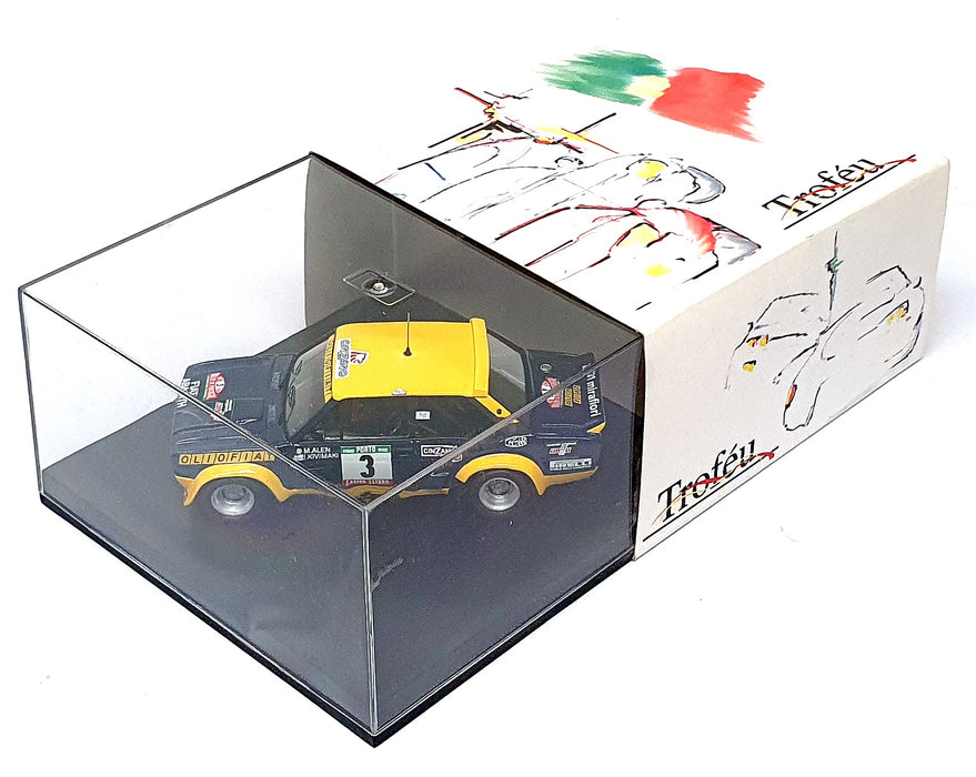 TROFEU FRRIT11 Echelle 1/43 FIAT 131 ABARTH N 4 RALLY ISOLA D'ELBA ITALY 1981 B TROFEU FRRIT11 Echelle 1/43 FIAT 131 ABARTH N 4 RALLY ISOLA D'ELBA ITALY 1981 B