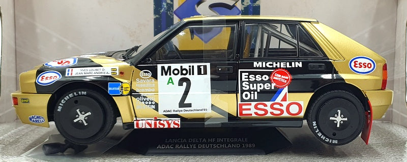 Solido 1/18 Scale S1807805 - Lancia Delta HF Integral ADAC Rally Germany 1989 #2