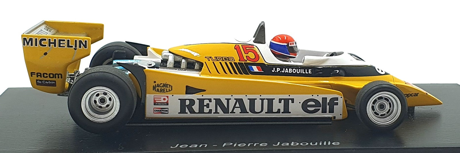Spark 1/43 Scale S1759 - Renault RE20 #15 1st Austrian GP 1980