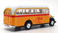 Alexsandro 14cm Long Diecast 80750 - Bedford OB Coach Malta - Yellow/White