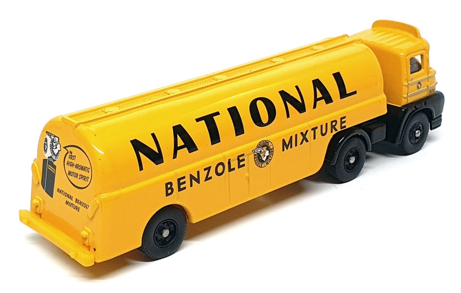 Lledo 1/76 Scale DG150006 - Foden S21 Tanker (National Benzole) Yellow