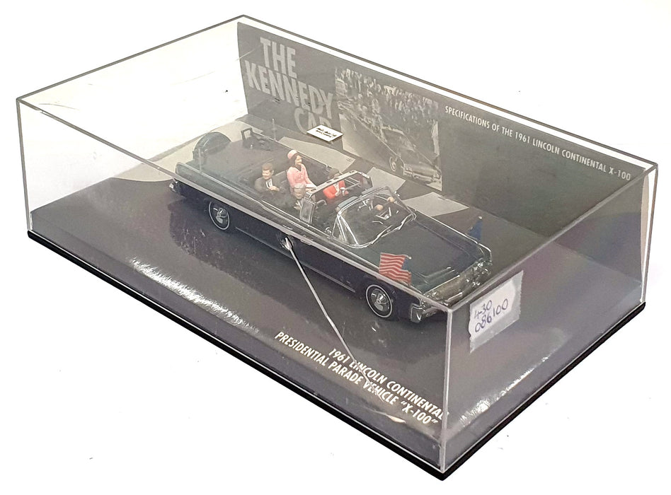 Minichamps 1/43 Scale 430086100 - 1961 Lincoln Continental JFK President Kennedy