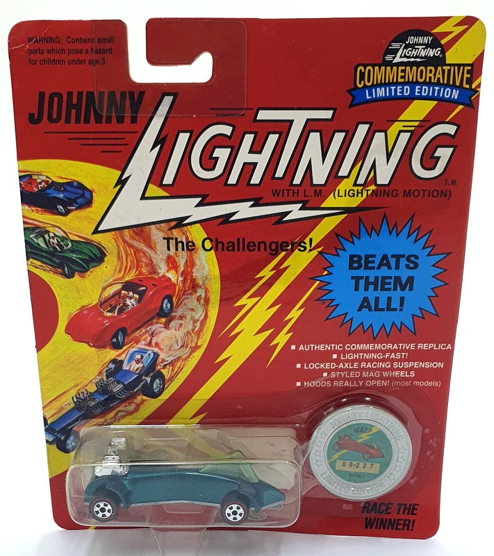 Johnny Lightning 1/64 Scale 100-190 - The Challengers Wasp - Dark Green