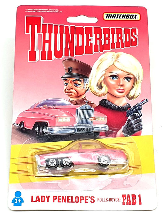 Matchbox Diecast TB-005 - Thunderbirds Lady Penelope's Rolls Royce FAB 1 - Pink