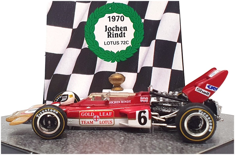 Quartzo F1 World Champions 1/43 Scale QWC99010 - Lotus 72C Johen Rindt 1970