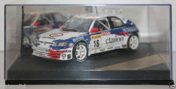 VITESSE 1/43 SCALE - V98105 - PEUGEOT 306 MAXI MONTECARLO RALLY 1998 PANIZZI