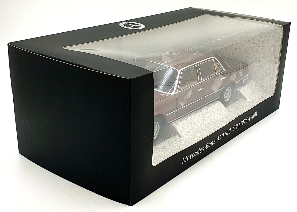 Norev 1/18 Scale Diecast B6 604 0643 - (1976-1980) Mercedes-Benz 450 SEL 6.9