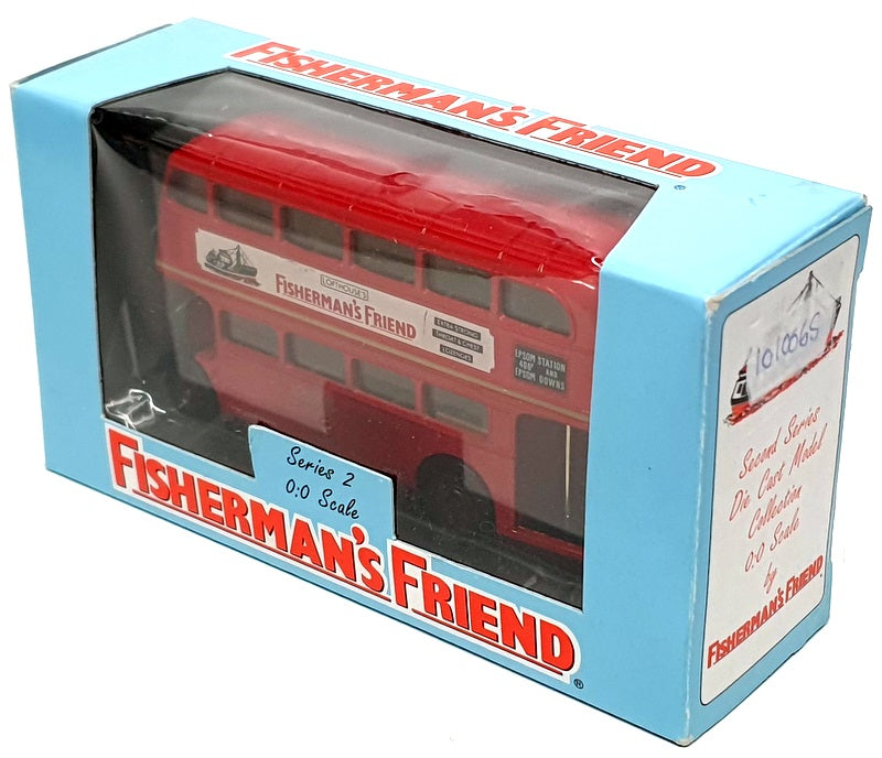 EFE 1/76 Scale 101006S - AEC Regent London Bus R406F (Fisherman's Friend) Red