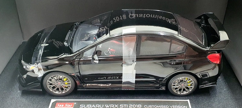 Sunstar 1/18 Scale Diecast 5557 - Subaru WRX Sti 2018 Customised Version