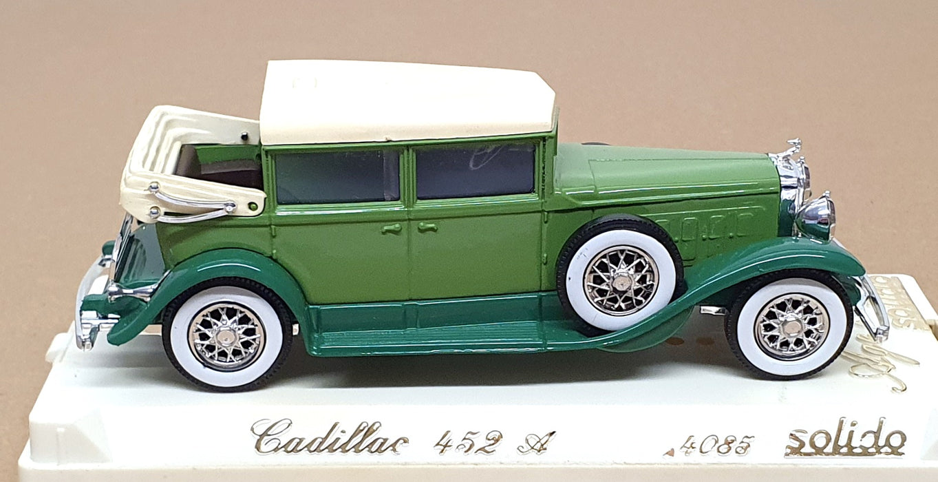 Solido 1/43 Scale Diecast 4085 - 1931 Cadillac 452 A - 2-Tone Green