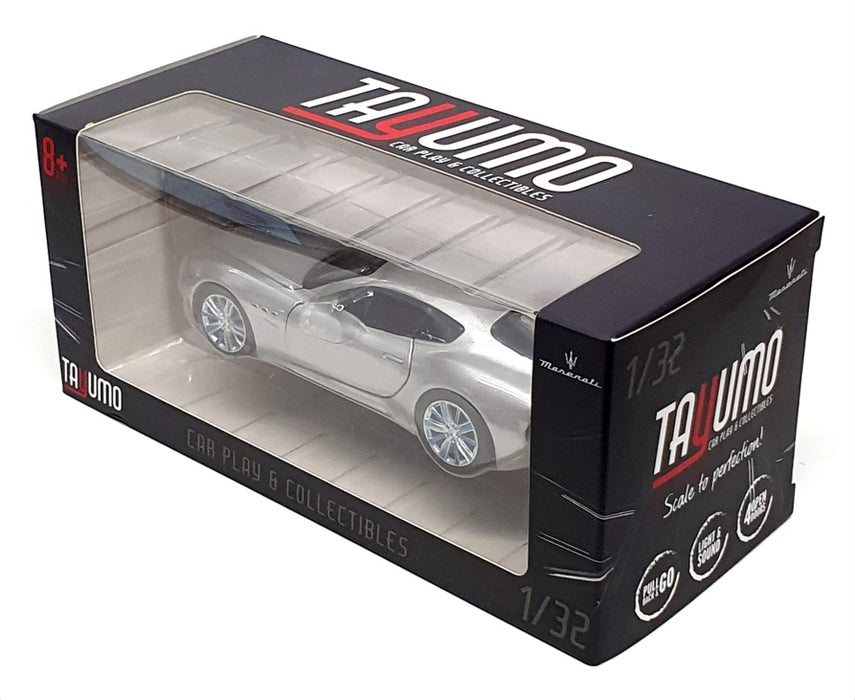 Tayumo 1/32 Scale Pull Back & Go 32125012 - 2014 Maserati Alfieri Concept Silver