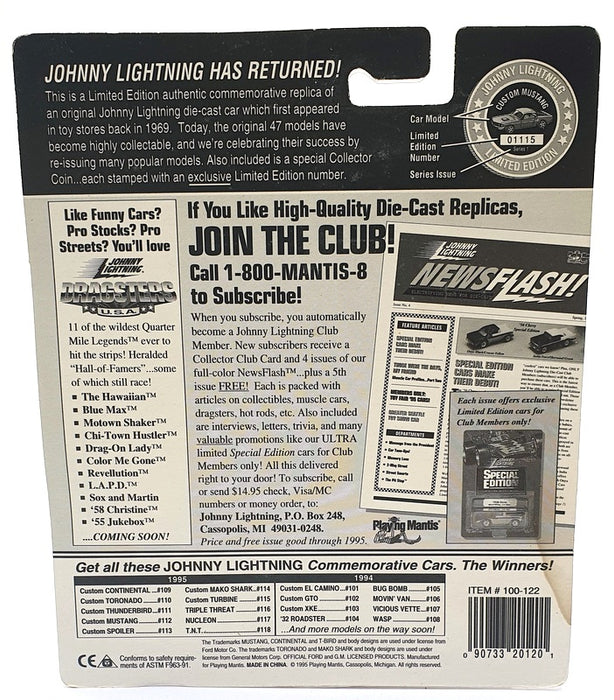 Johnny Lightning 1/64 Scale 100-122 - The Challengers Nucleon - Bronze