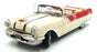 Sun Star 1/18 Diecast 5058 - 1955 Pontiac Star Chief Open Convertible - Red/Grey