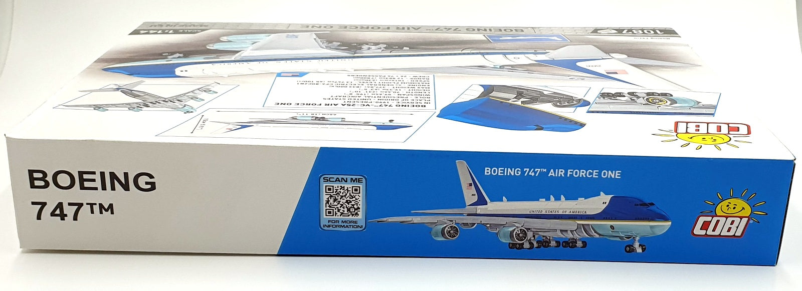 Cobi Bricks 1/144 Scale 26610 - Boeing 747 Air Force One Aircraft - USA