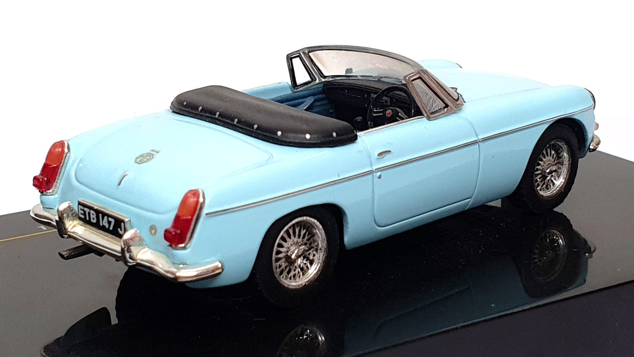 Ixo Models 1/43 Scale Diecast CLC230 - 1964 MGB Cabriolet L - Lt. Blue